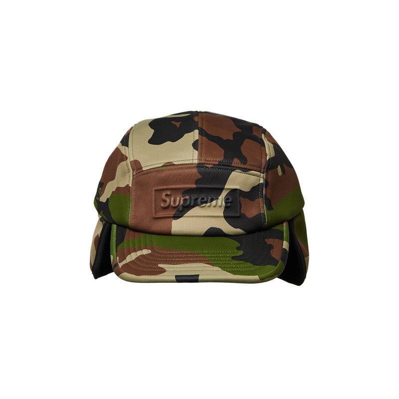 최고 WINDSTOPPER Earflap 캠프 모자 'Woodland Camo 이름 * - 1
