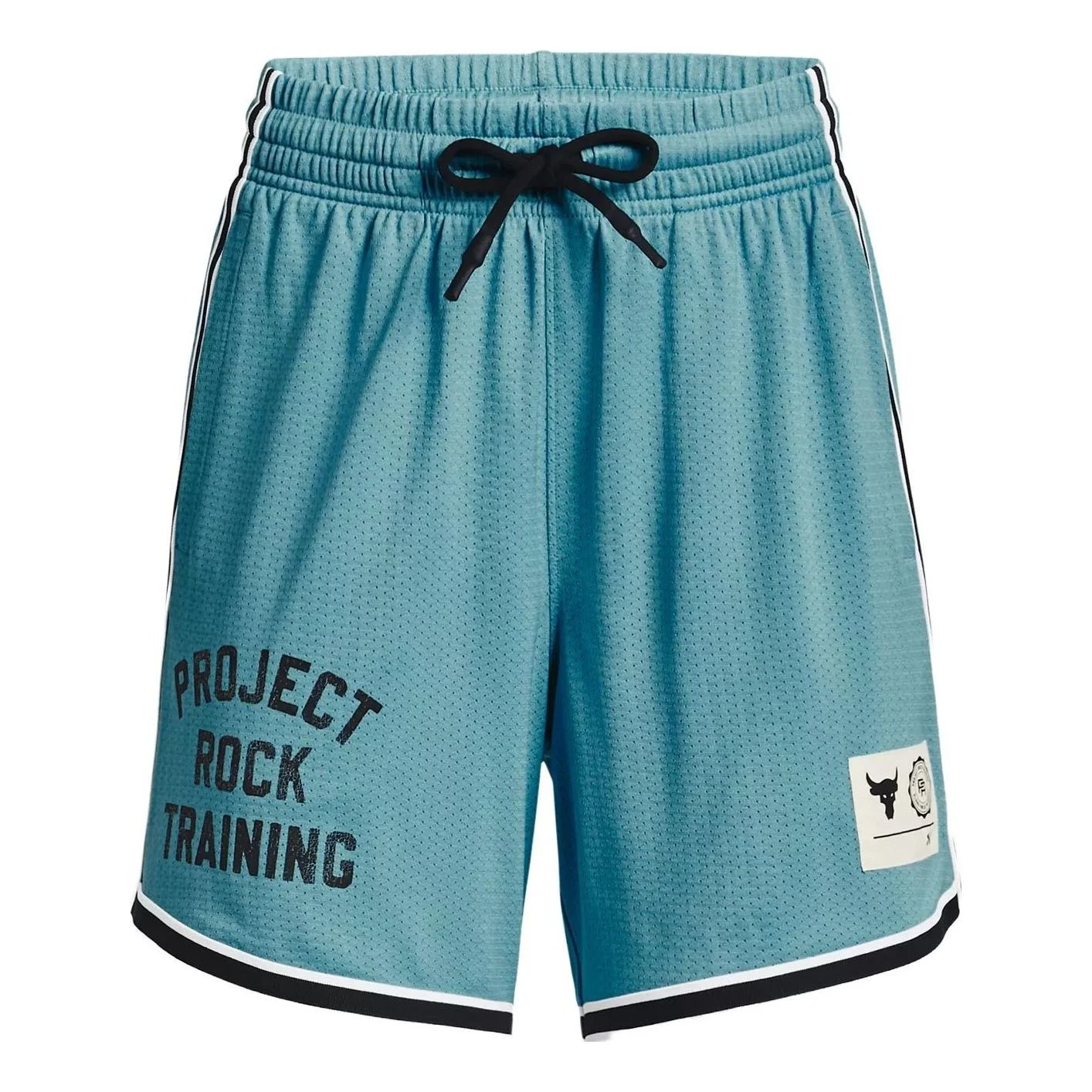 (WMNS) Under Armour Project Rock Penny Mesh Shorts 'Glacier Blue' 1377460-433 - 1