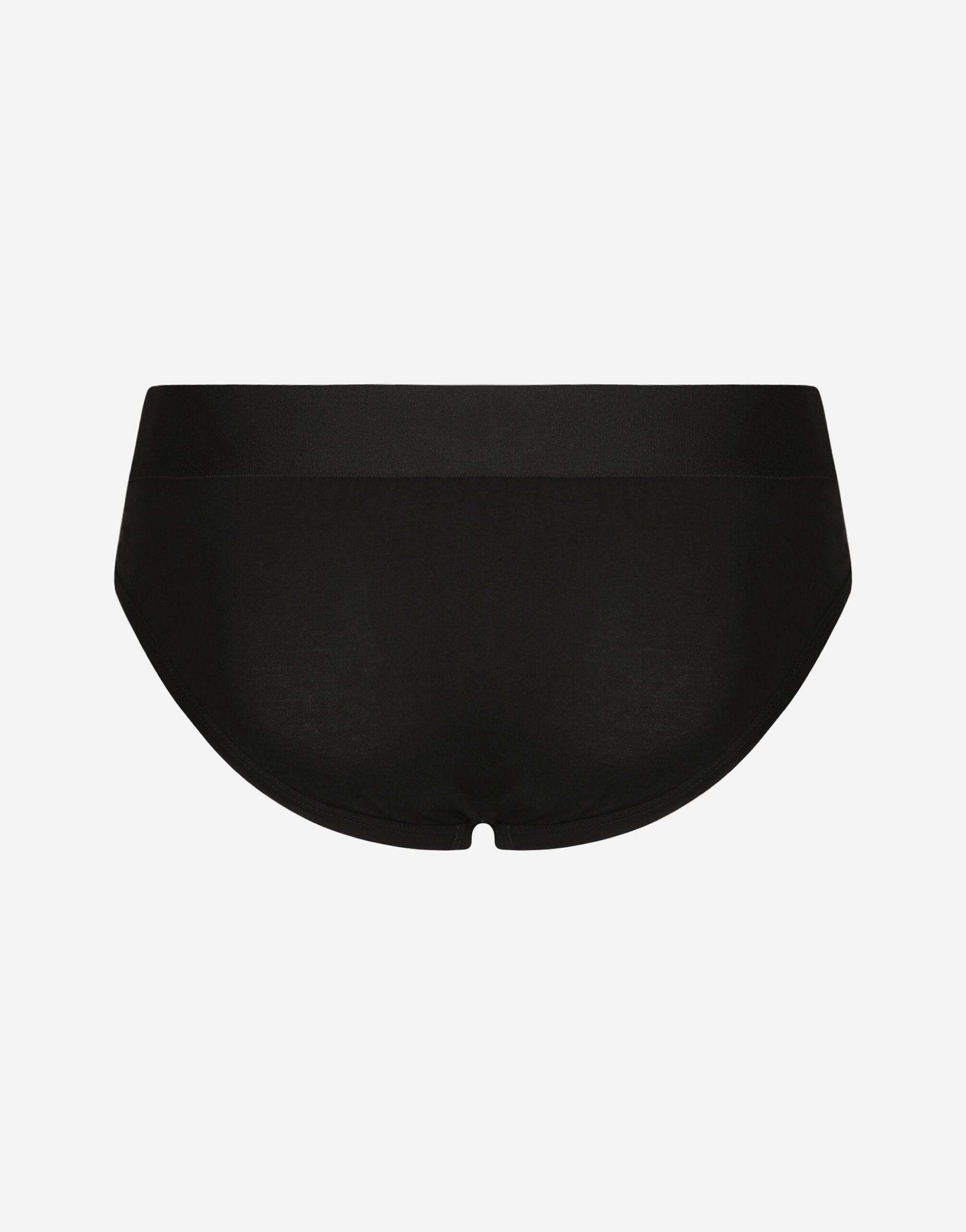 Stretch cotton mid-rise briefs - 2