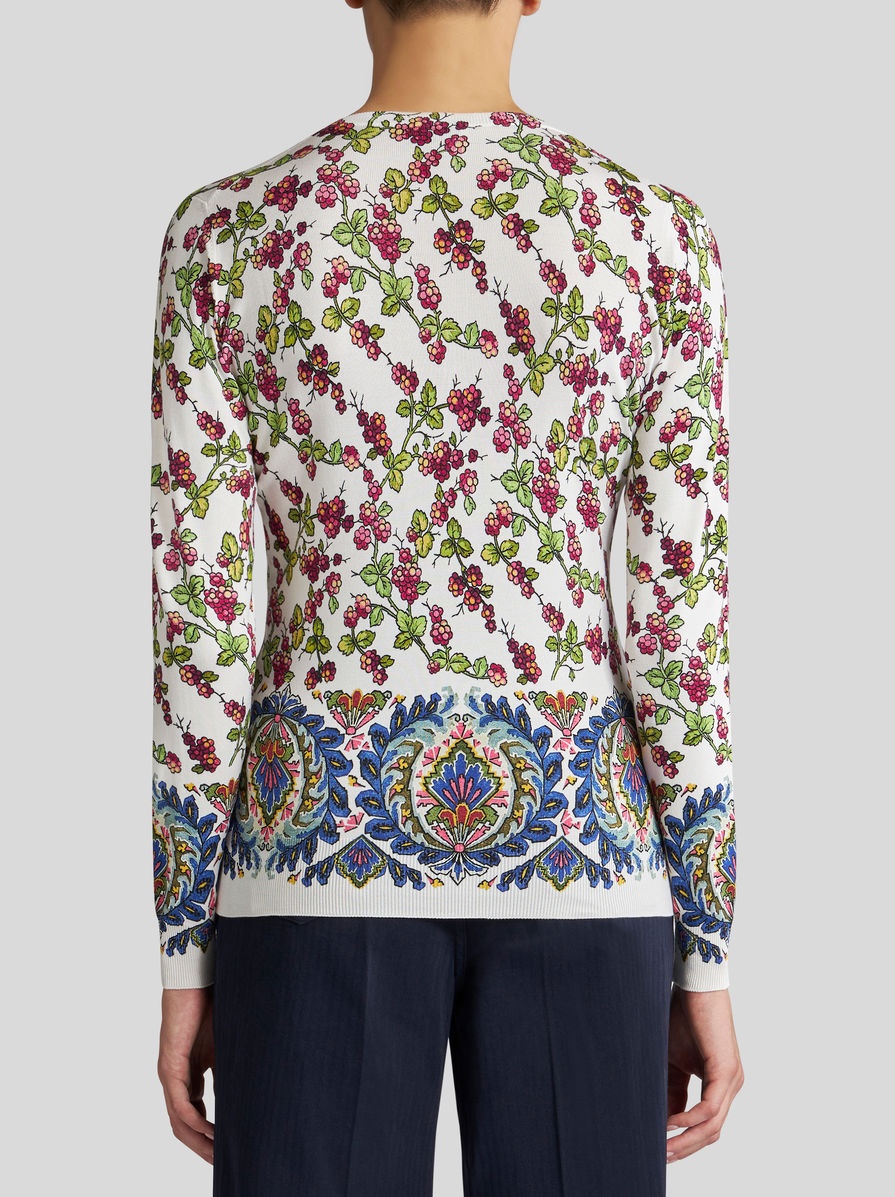 V-NECK PRINTED JUMPER - 4
