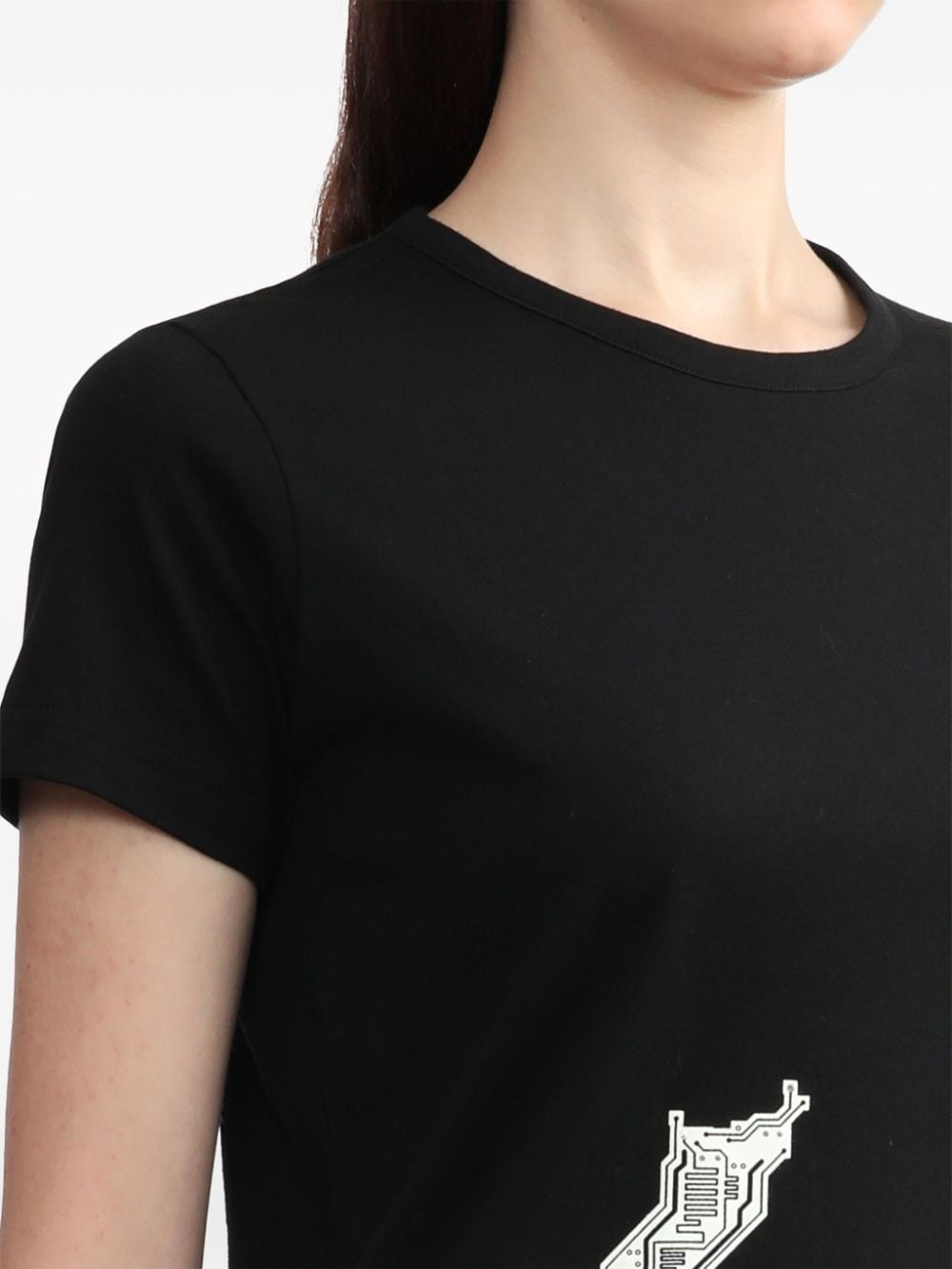 logo-print cotton T-shirt - 5