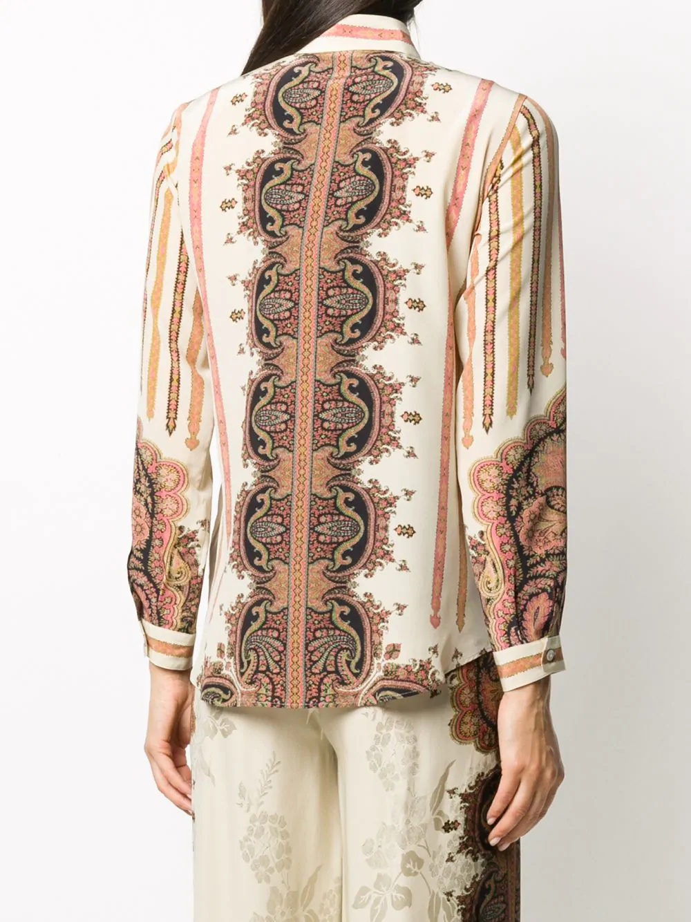 paisley-print shirt - 4