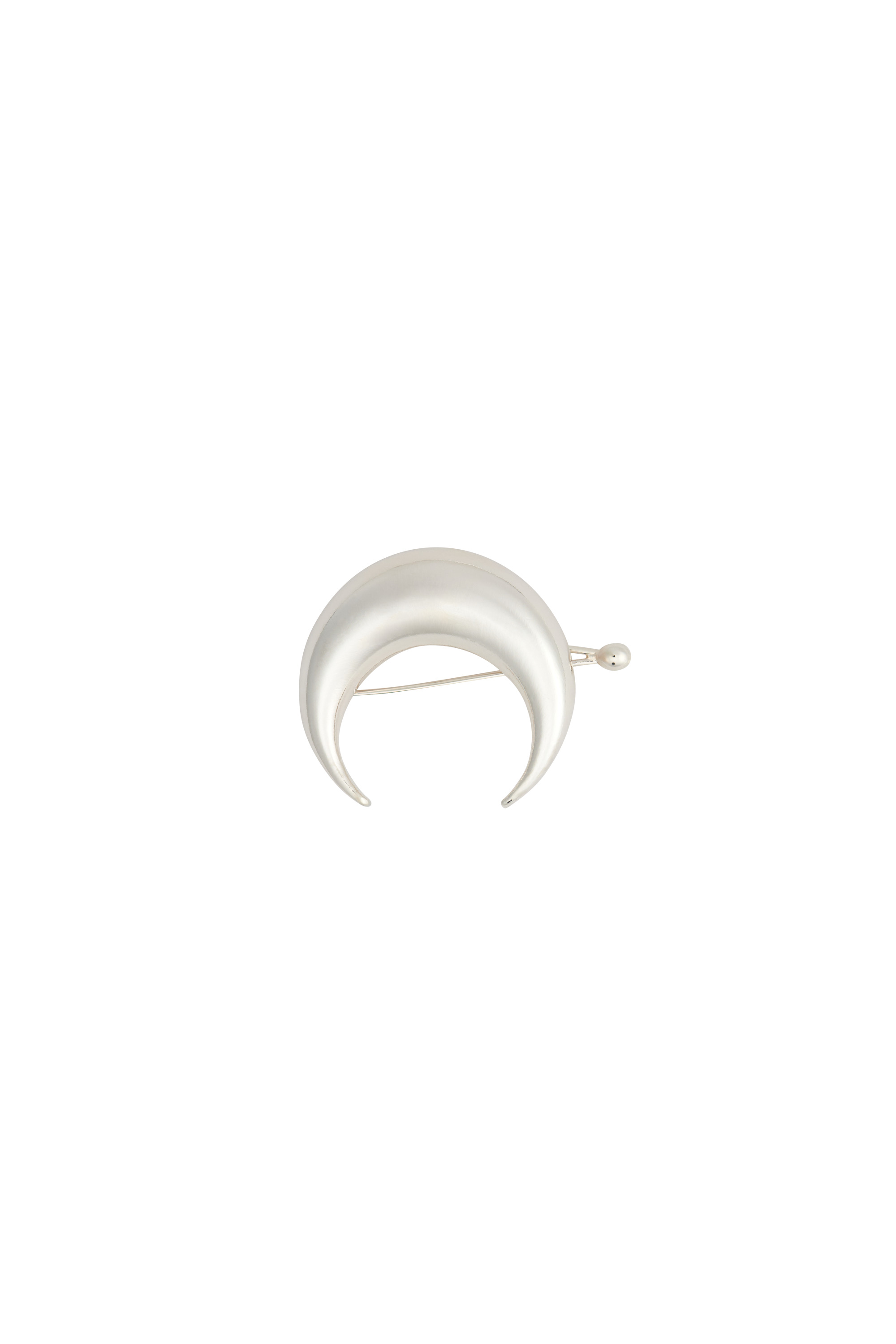 Regenerated Tin Moon Hair Cuff - 1