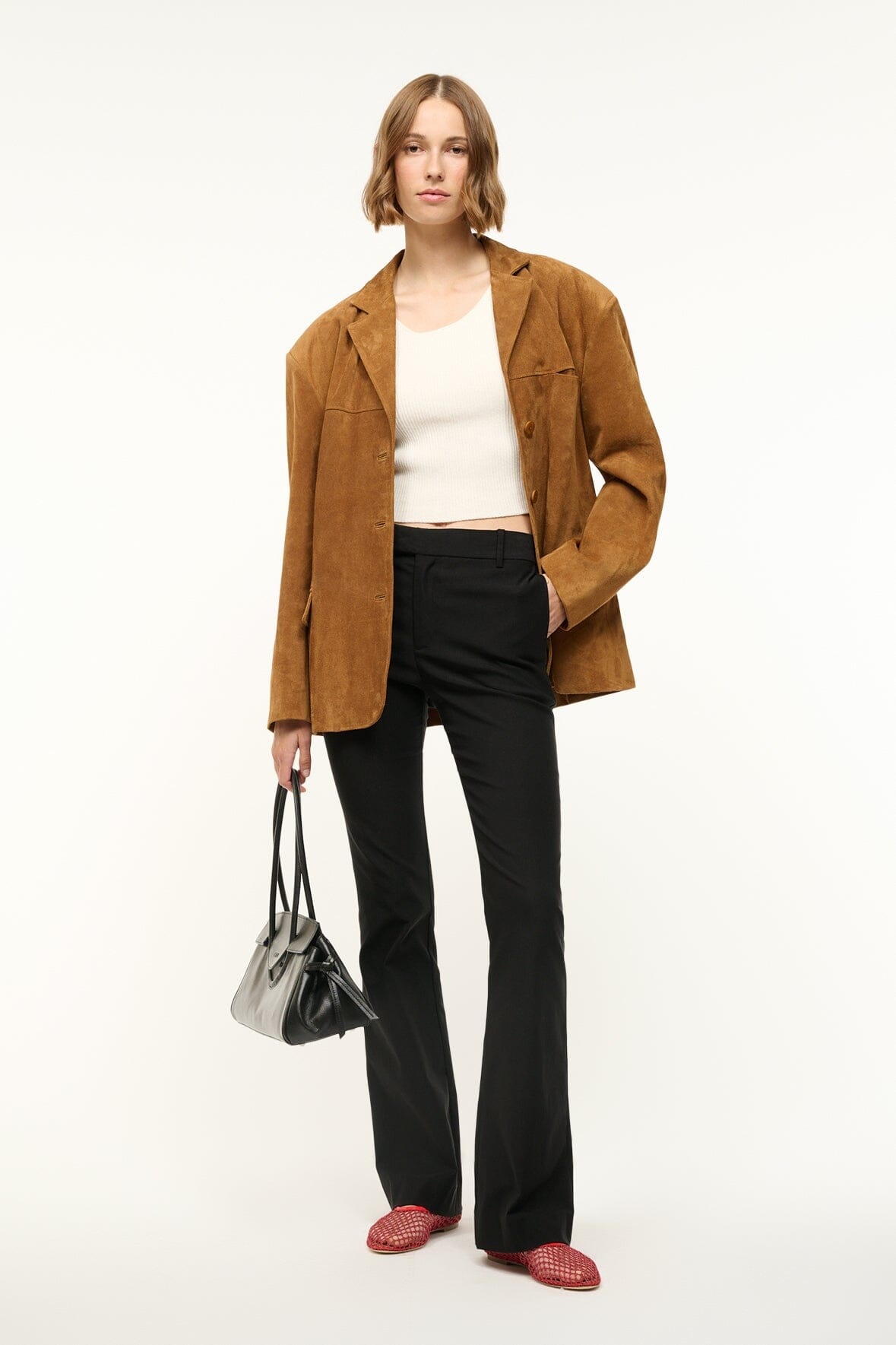 STAUD KAT PANT BLACK - 5