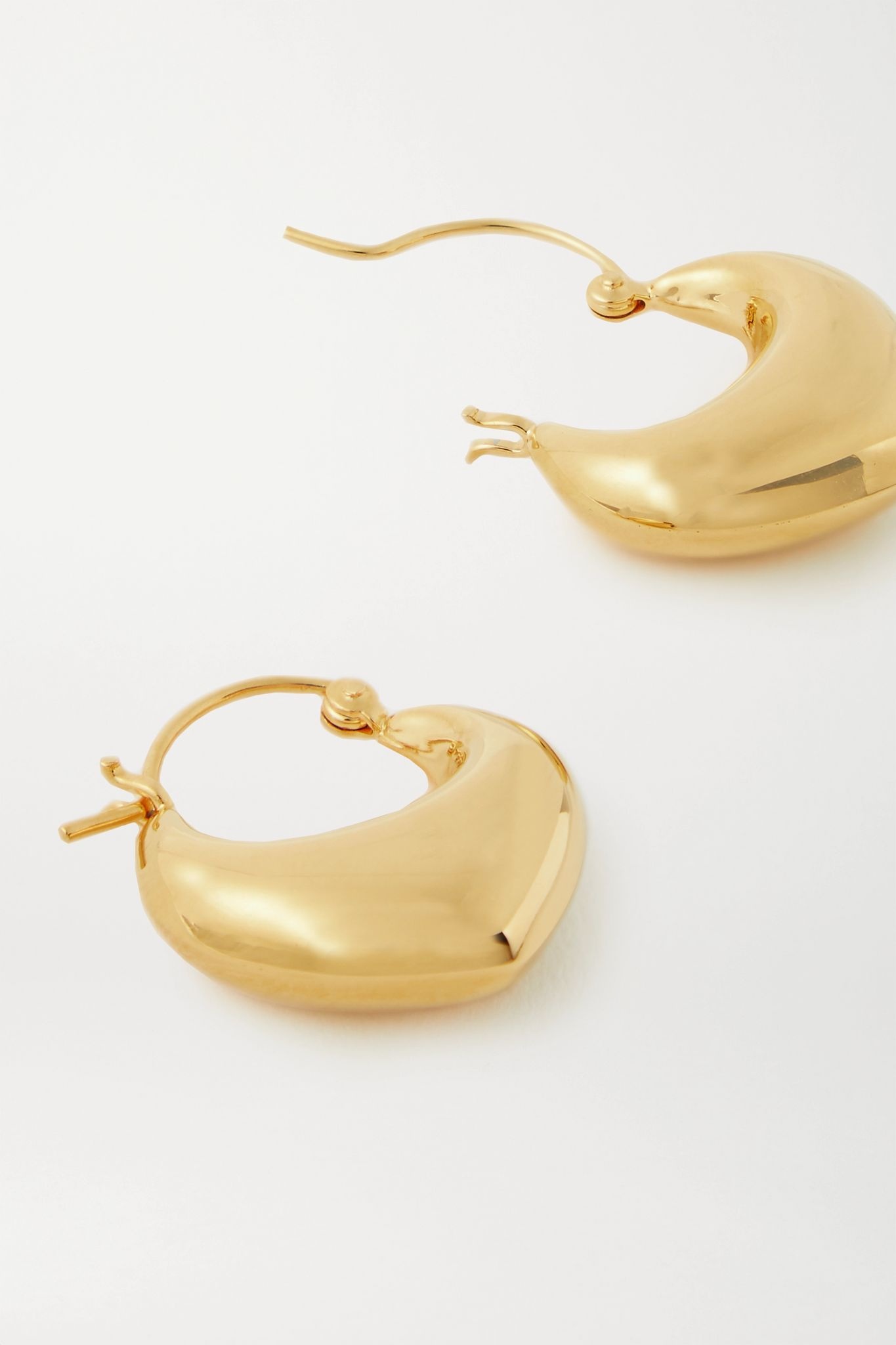 Venetia gold vermeil hoop earrings - 3