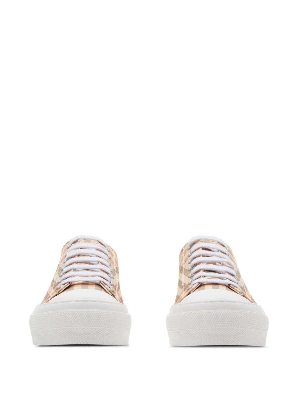 checkered sneakers - 2