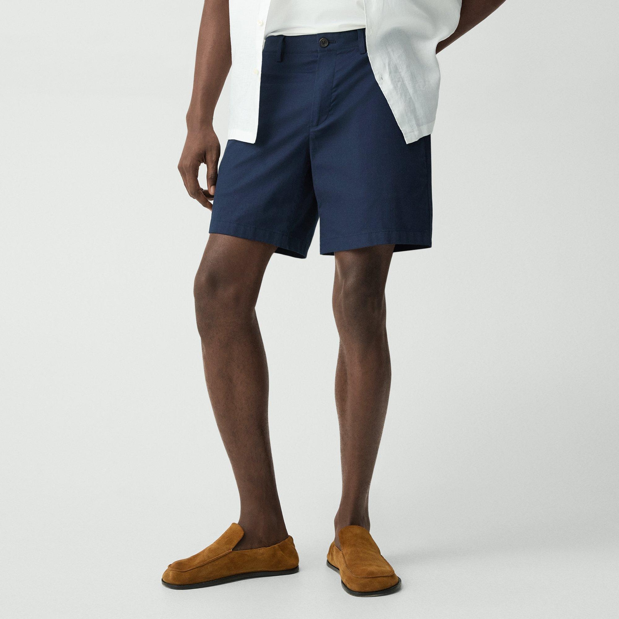 Zaine Short in Stretch Cotton - 5