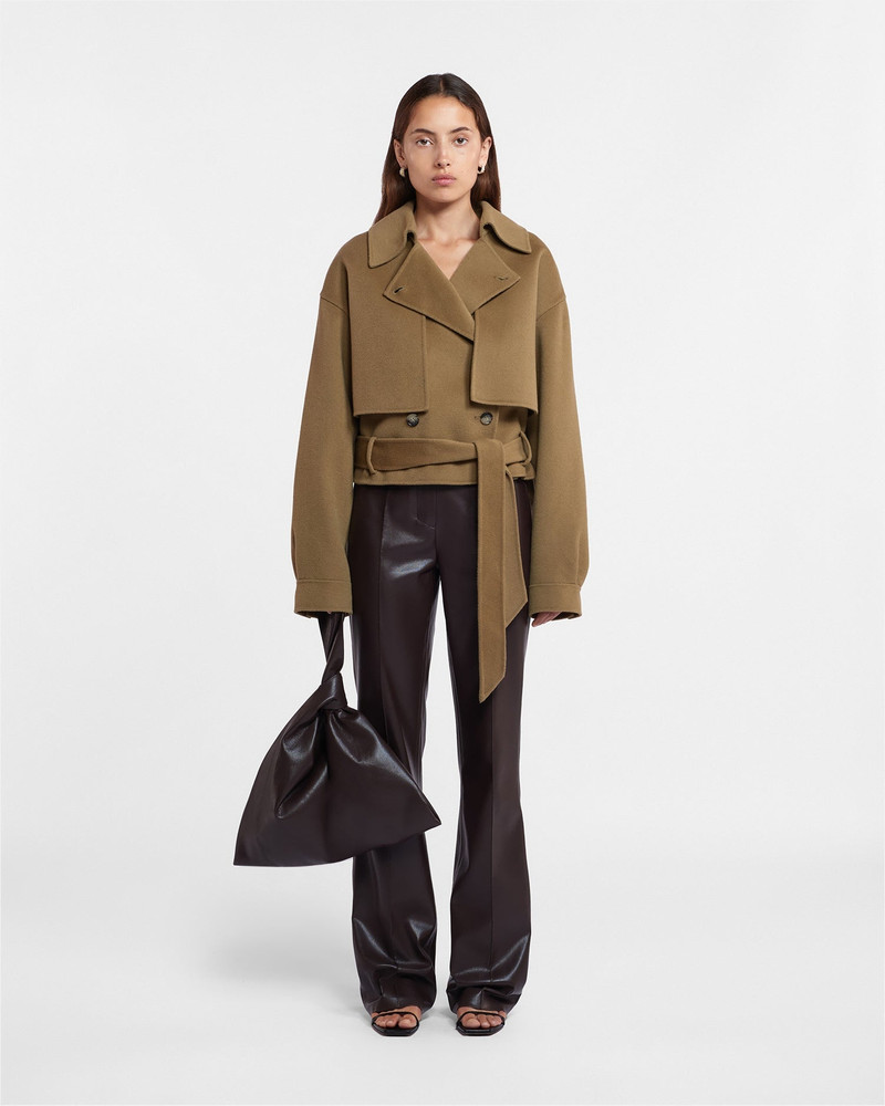 Nanushka Wool And Silk-Blend Jacket outlook