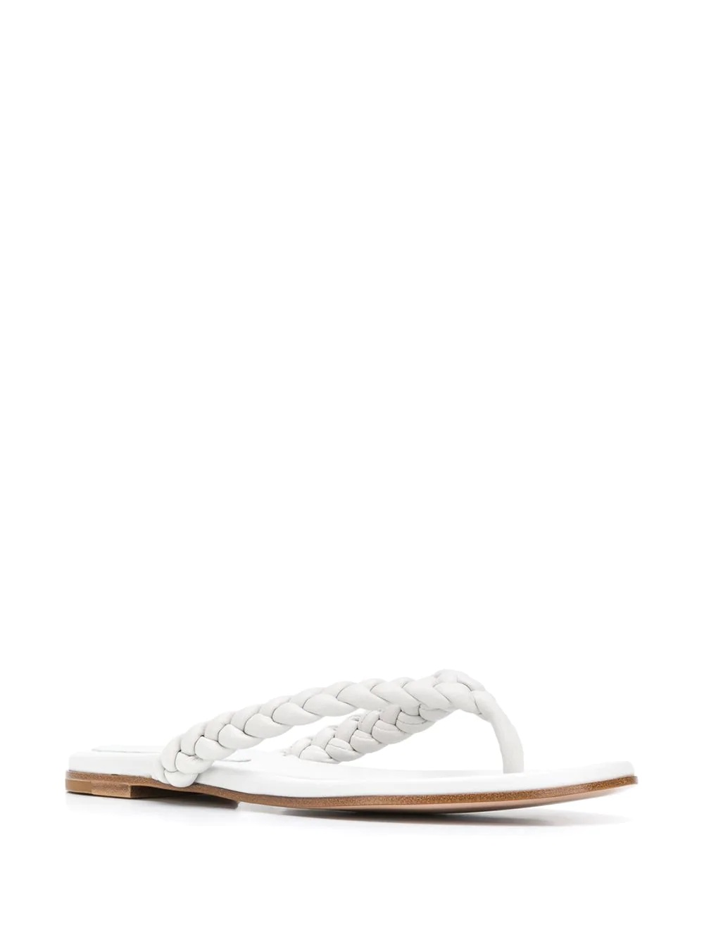 Gianvito Rossi Braided Flip Flops | REVERSIBLE