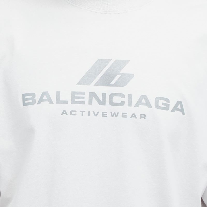 Balenciaga Active Logo T Shirt 5