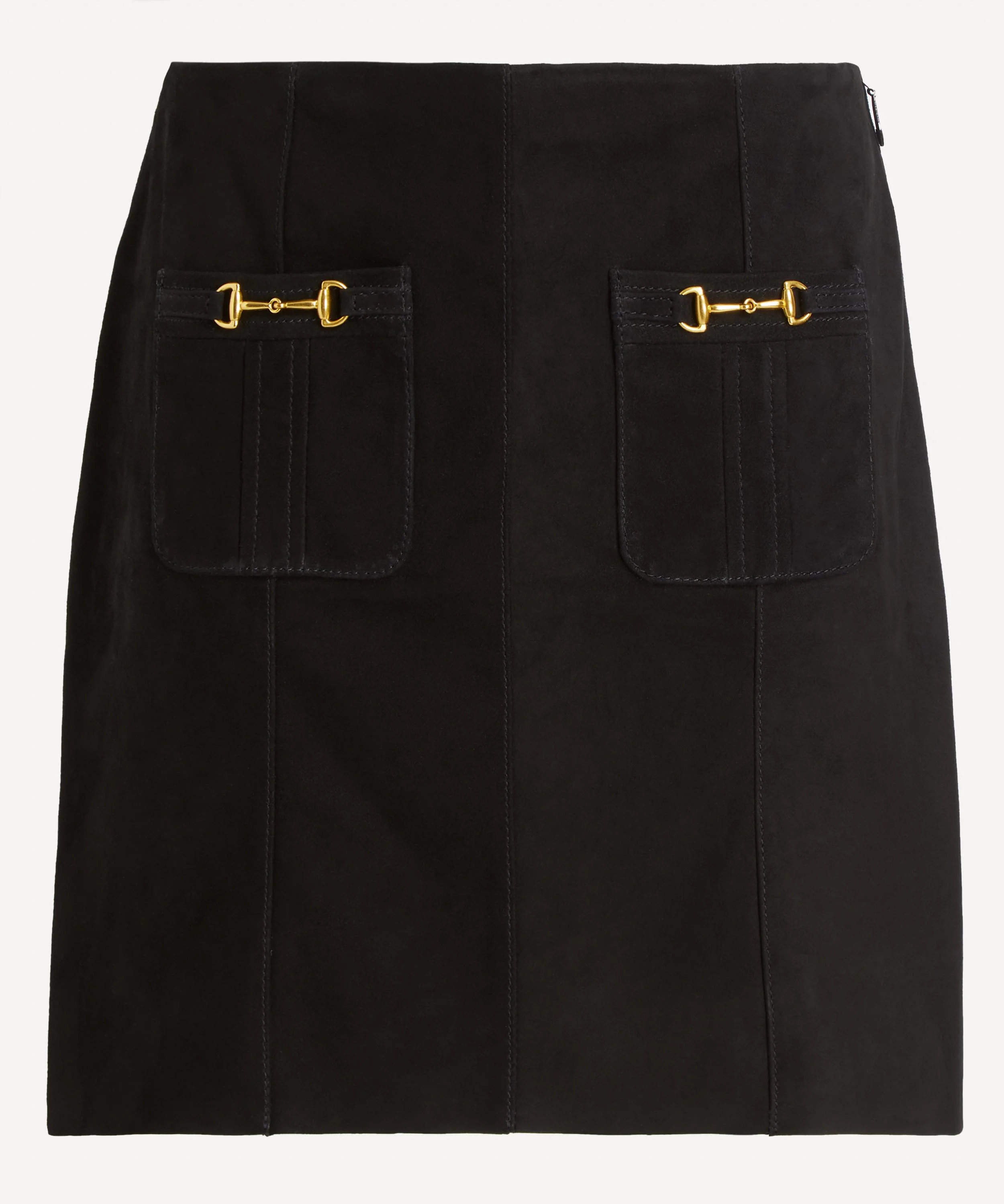 Wiley Suede Mini Skirt - 1