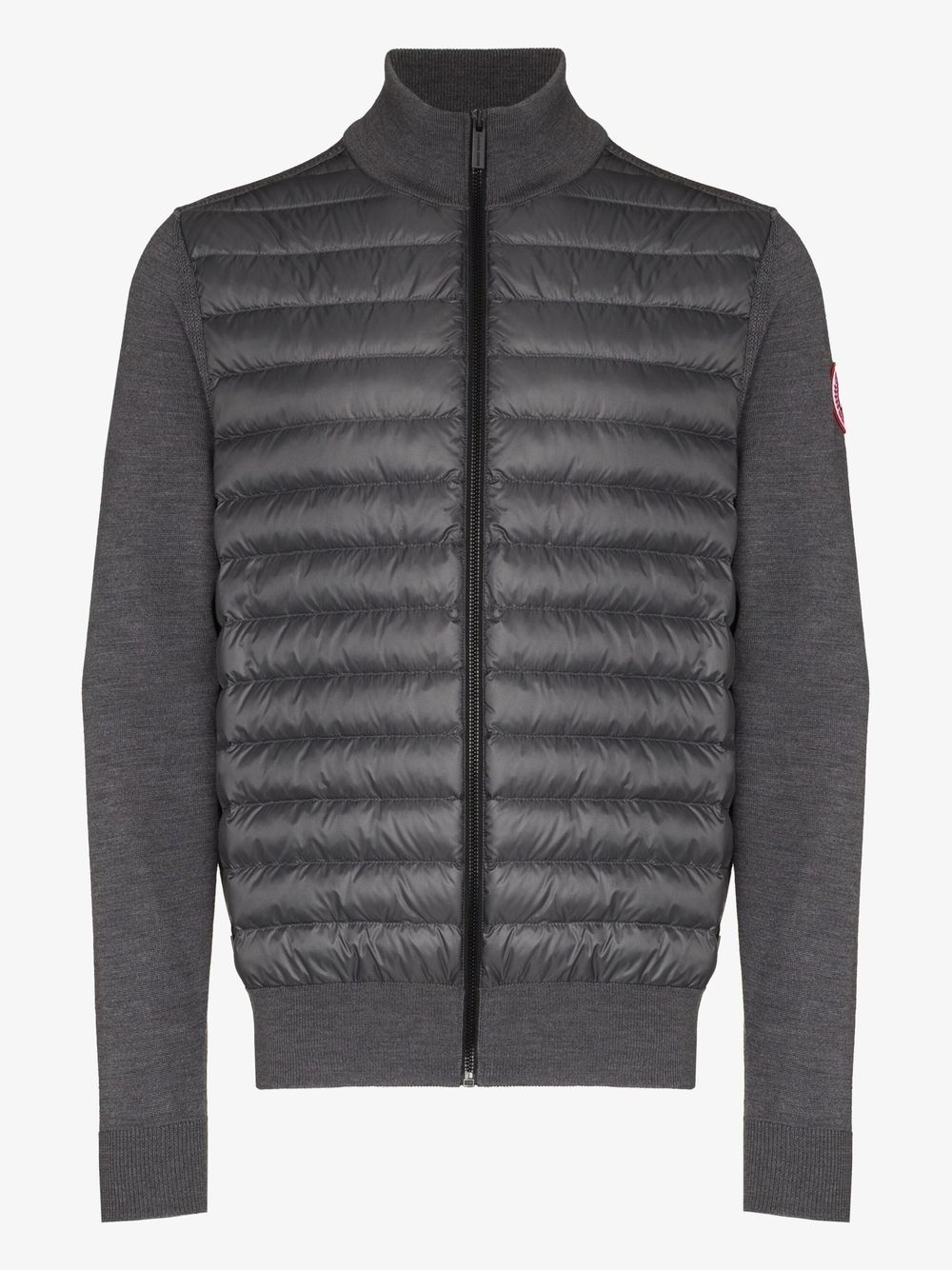 HyBridge knitted padded jacket - 1