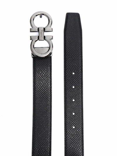 Salvatore Ferragamo Gancini leather belt outlook