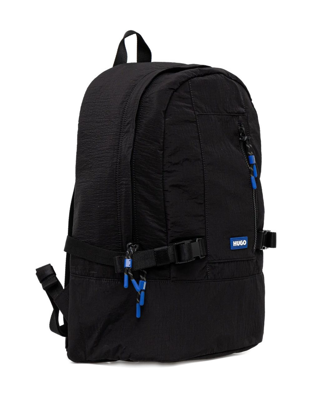 logo-appliqué backpack - 3