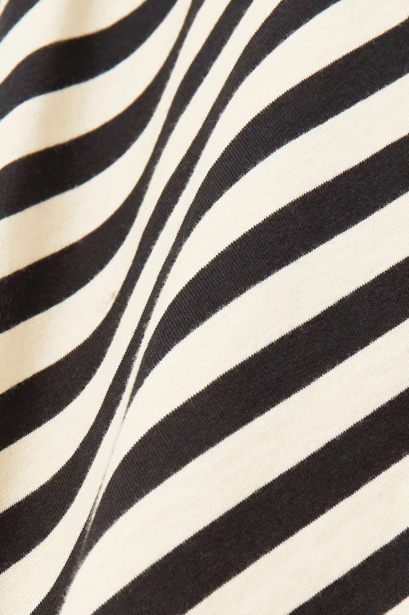 Striped organic cotton-jersey tank - 4