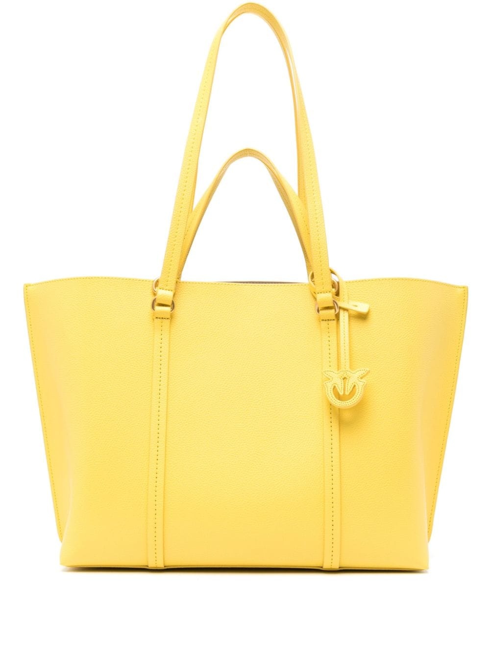 large leather tote bag - 1