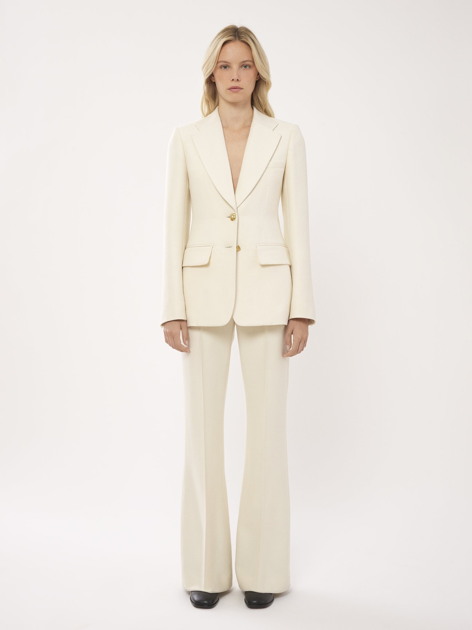 TWO-BUTTON TAILORED JACKET - 4