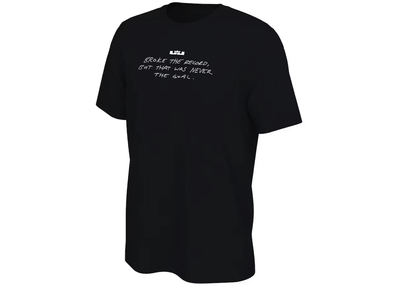 Nike Lebron James Scoring Record T-shirt Black - 2