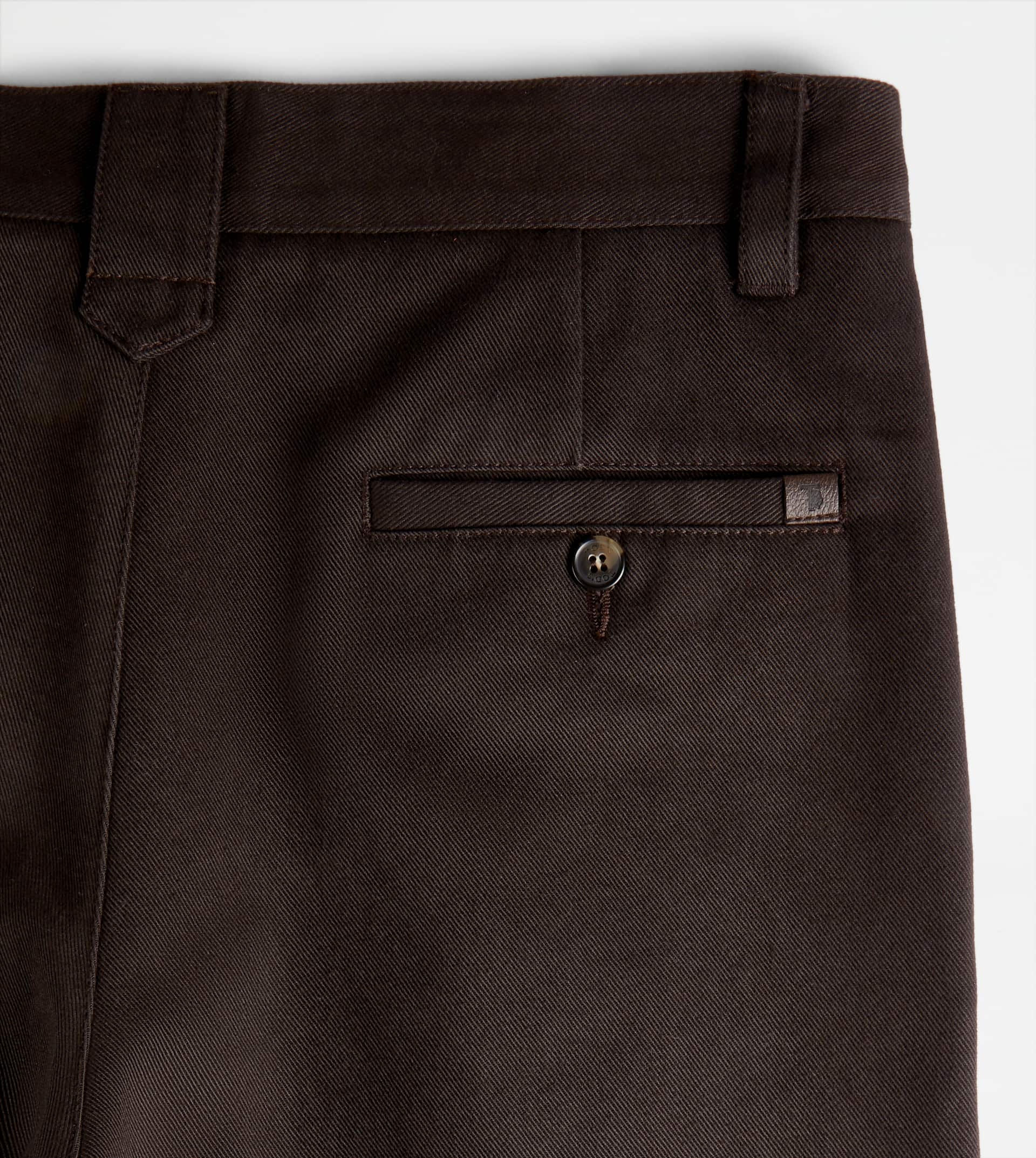 PANTS WITH DARTS - BROWN - 10