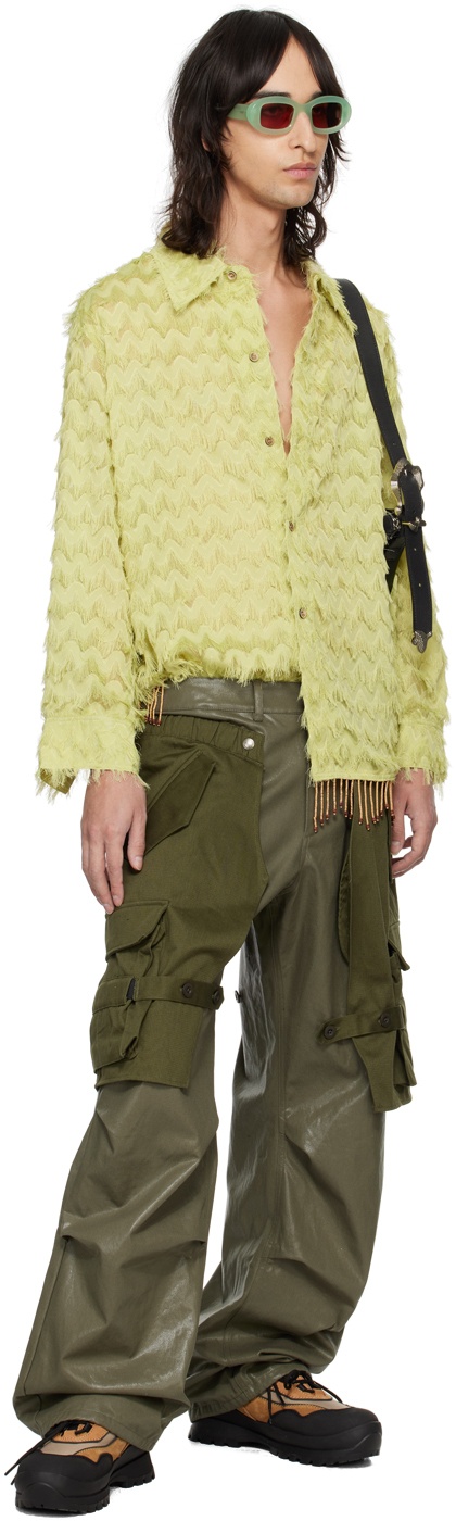 Khaki Raptor Cargo Pants - 4