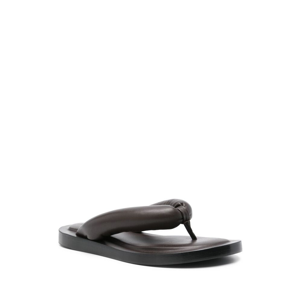 Jil Sander Brown Flip-Flops & Slides Women - 2