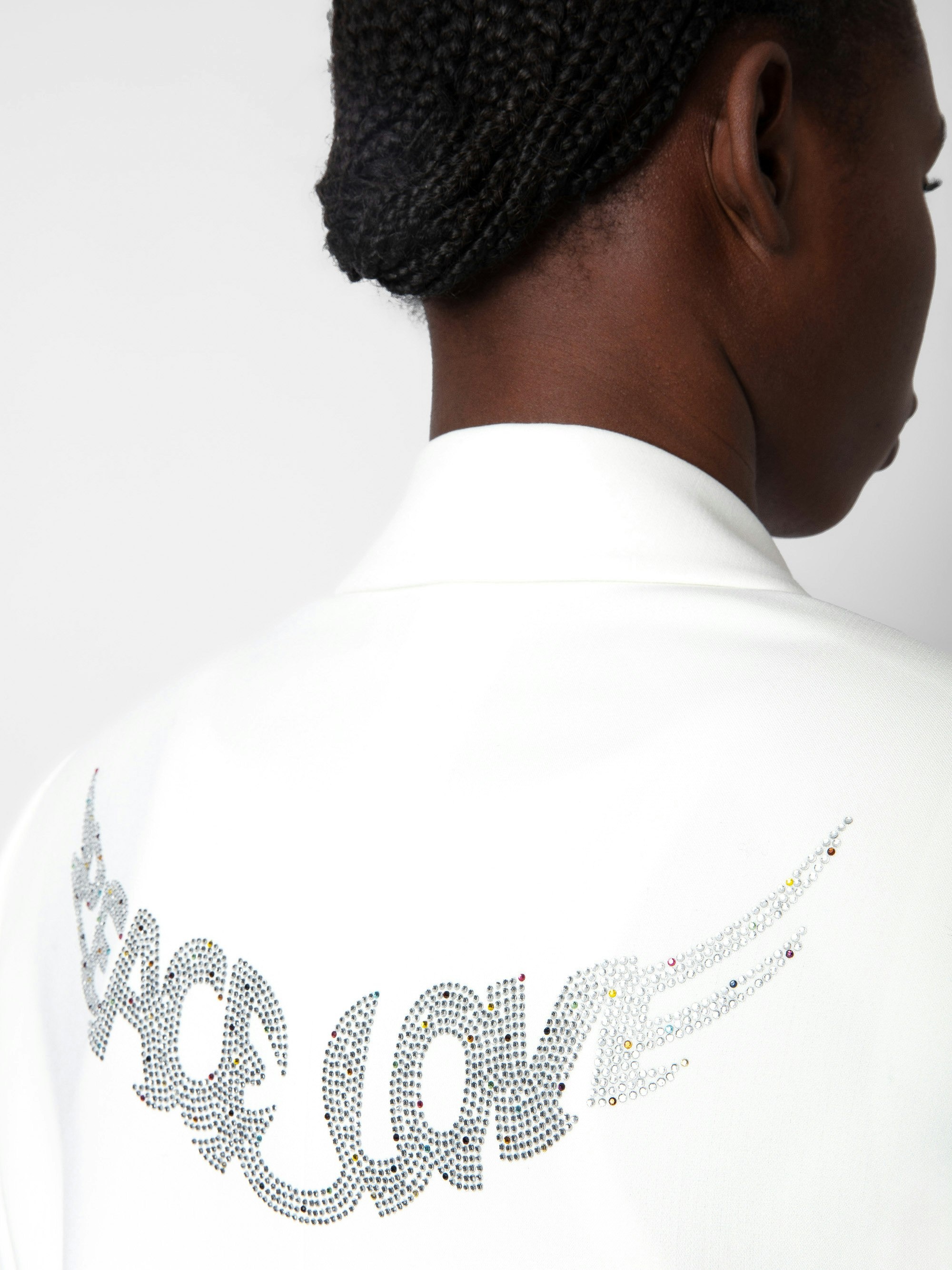 Visit Peace & Love Diamanté Blazer - 6