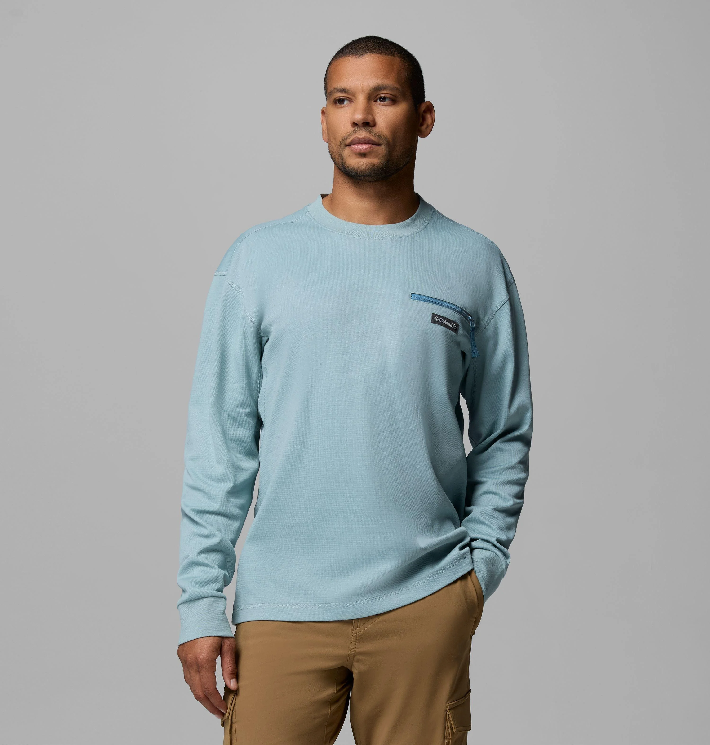 Men's Echo Passage Long Sleeve Crew Shirt - 1