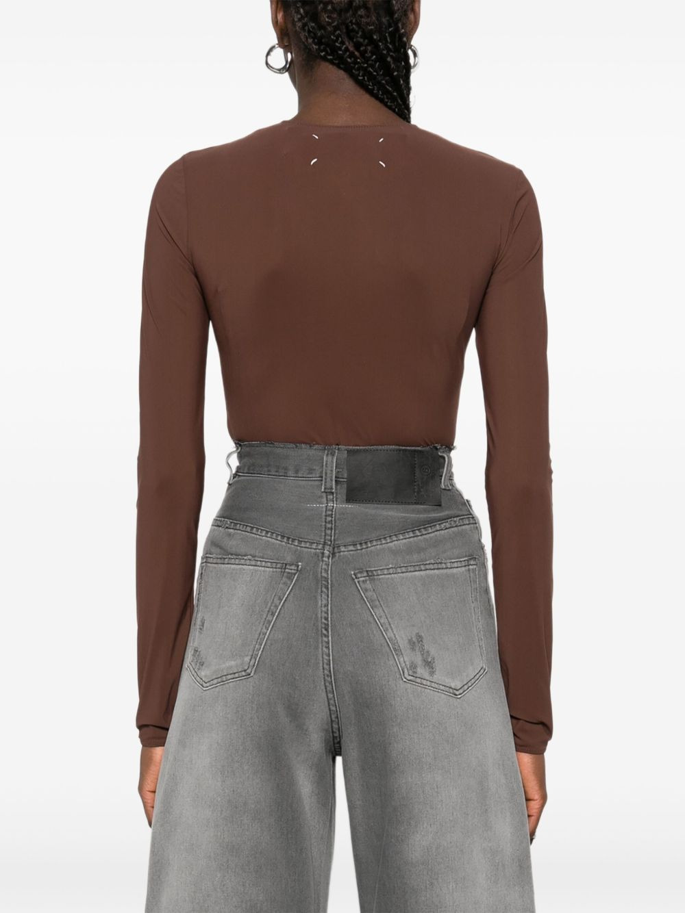 long-sleeve bodysuit - 4