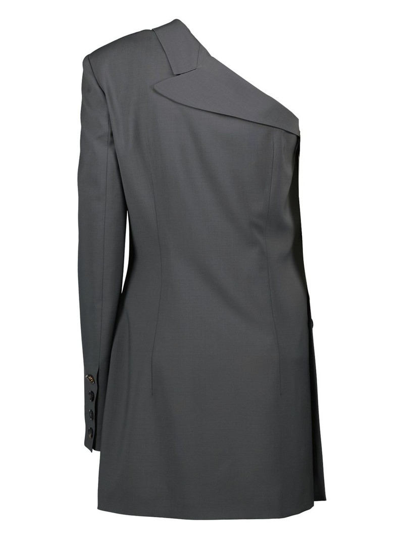 Moschino asymmetric-sleeve blazer outlook