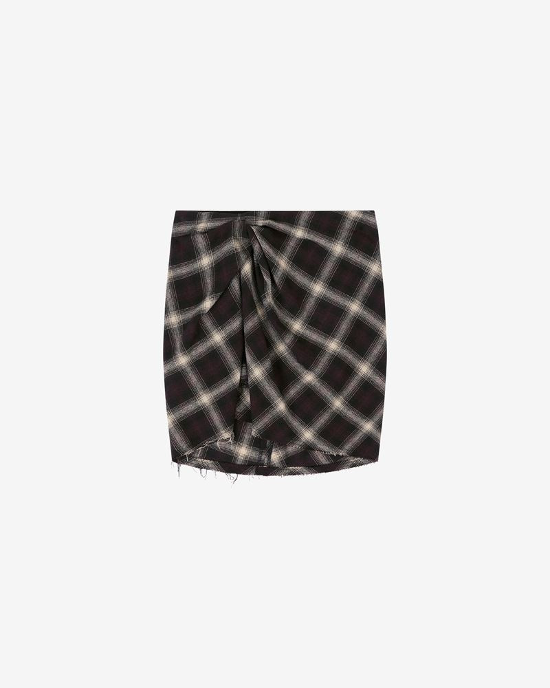 NATACHA CHECKED MINI SKIRT 1