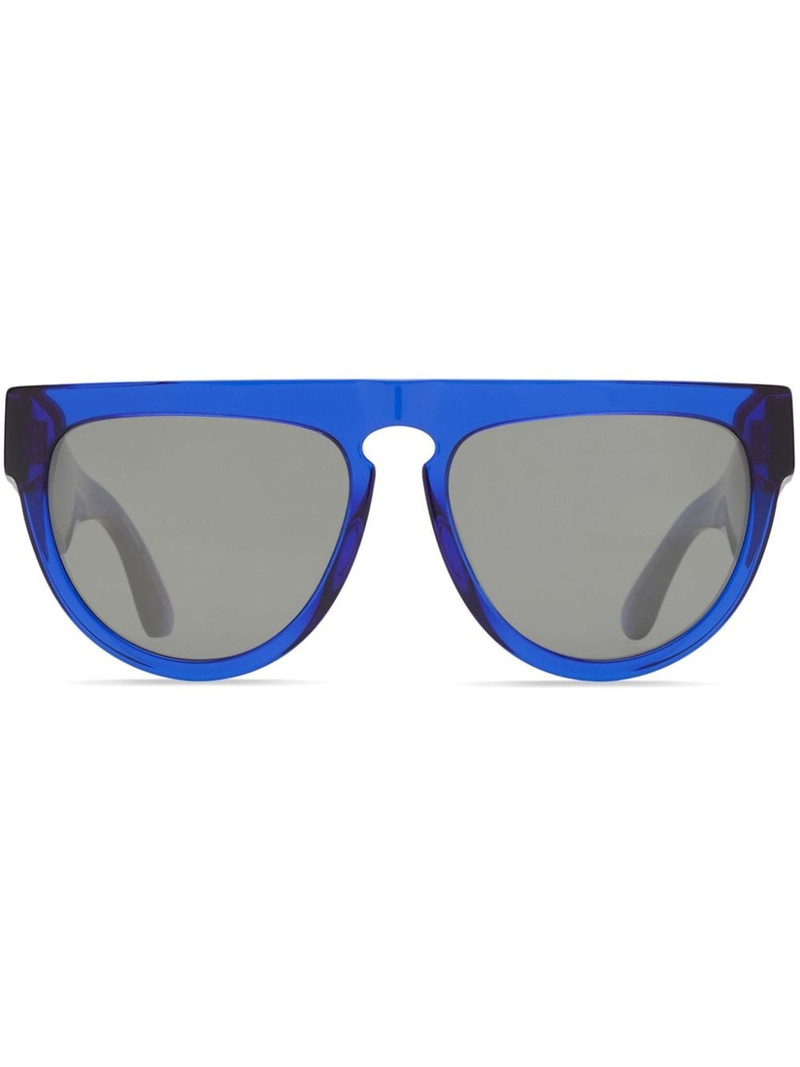 round-frame tinted sunglasses - 1