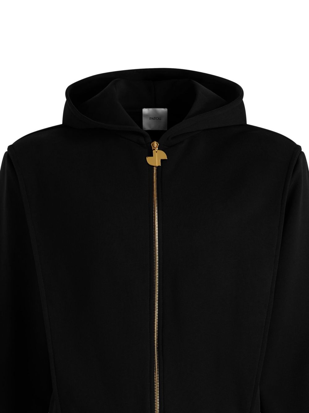 zip-up organic cotton hoodie - 2