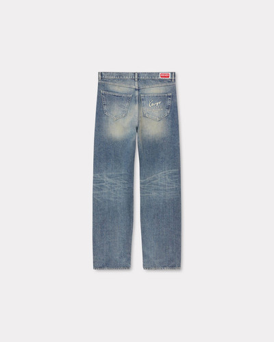 KENZO 'KENZO Creations' Asagao straight-fit jeans outlook