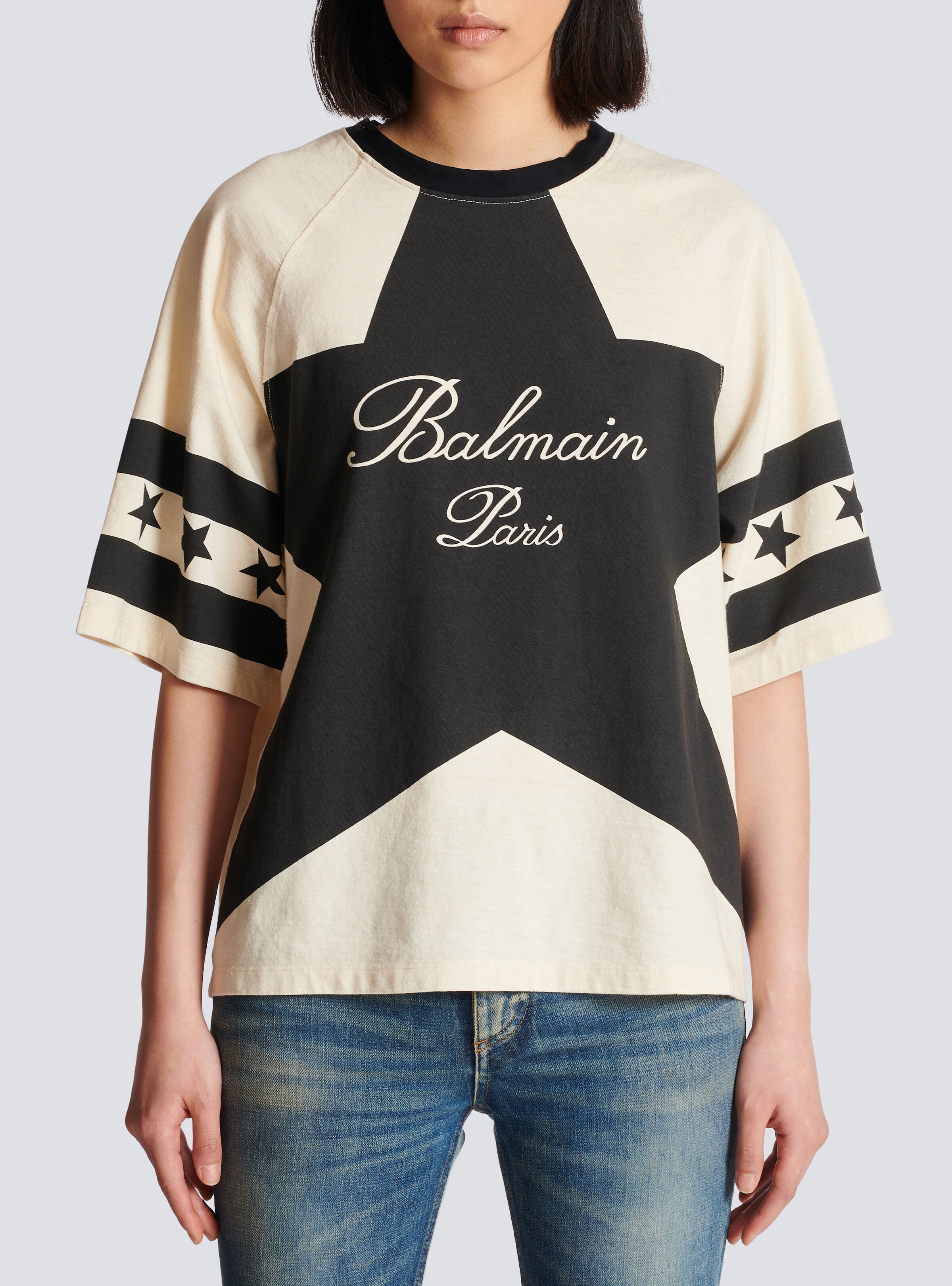 Balmain Signature Stars T-shirt - 5