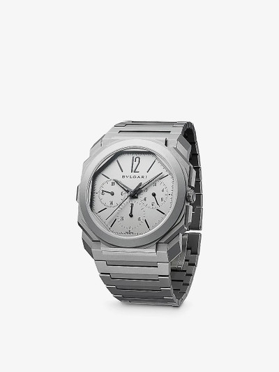 BVLGARI 103068 Octo Finissimo titanium automatic watch outlook
