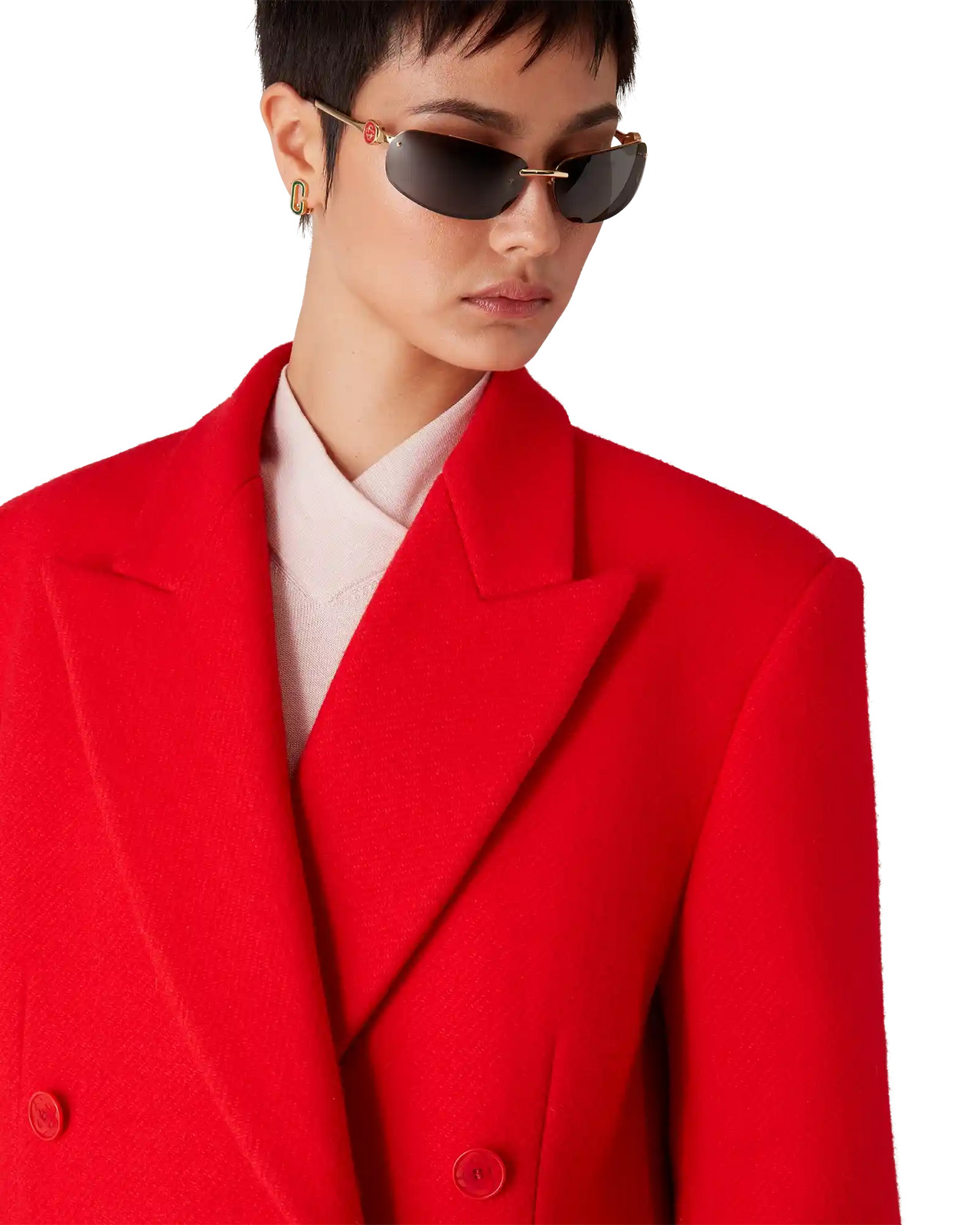 Boiled Wool Overcoat | Casablanca Paris - 5