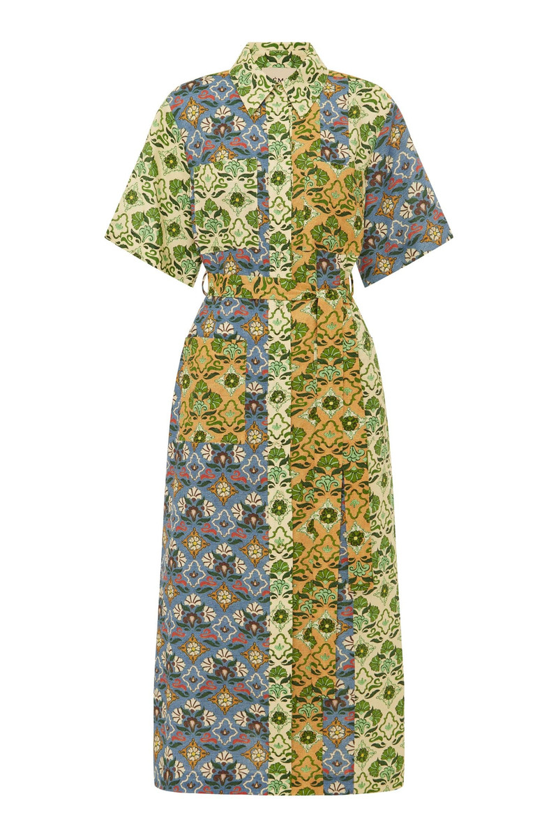 Ali Spliced Shirtdress 1