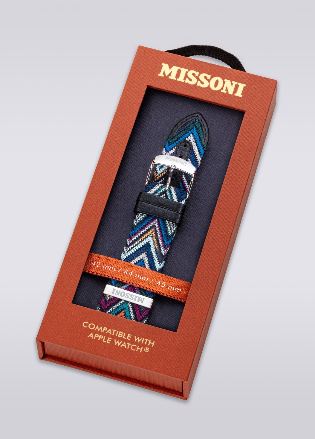 Missoni Fabric 24 mm Apple watch compatible strap - 5