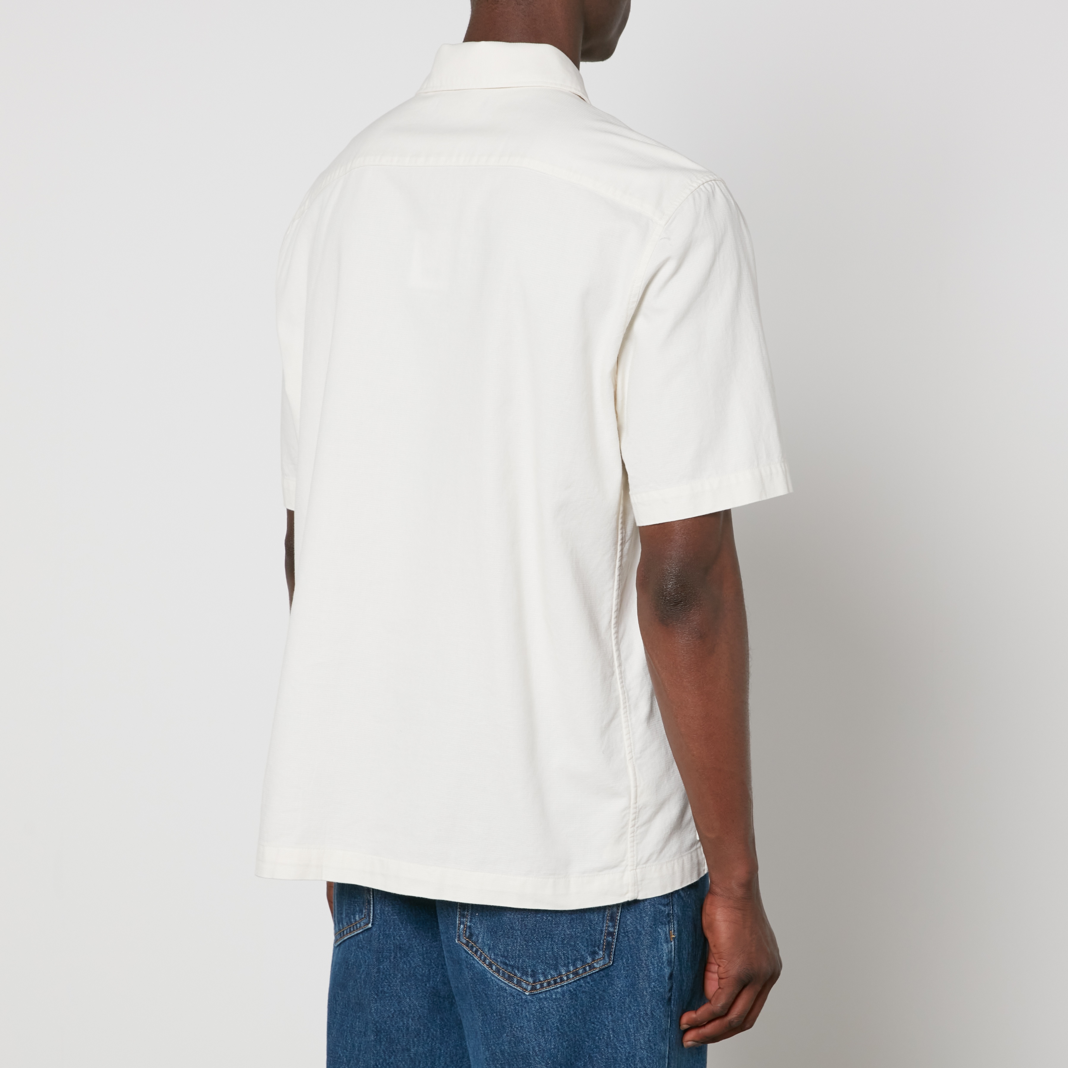 Fred Perry Cotton and Linen-Blend Piqué Shirt - 2
