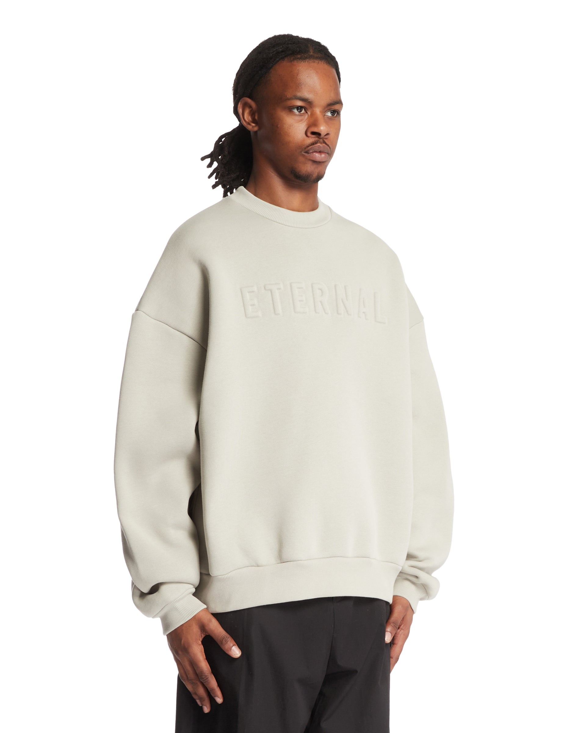 Gray Cotton Sweatshirt - 4