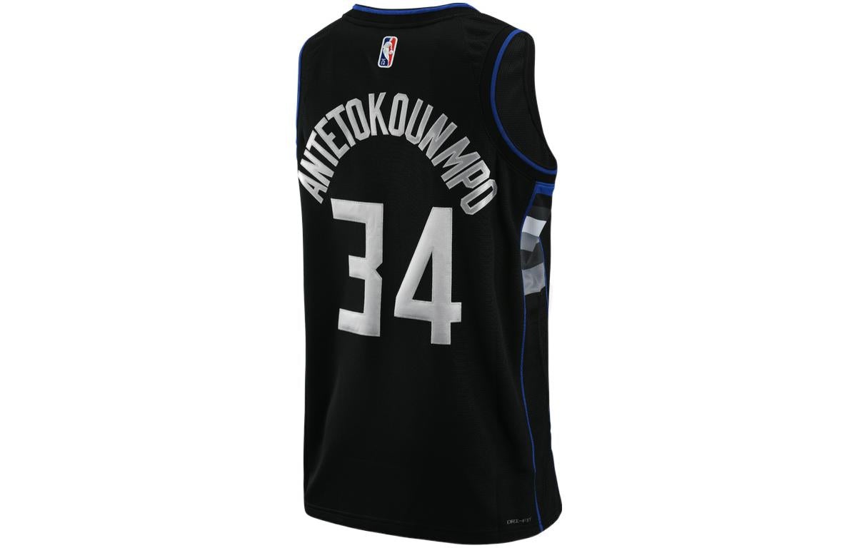 Nike x NBA Milwaukee Bucks Icon Edition Jerseys 'Giannis Antetokounmpo 34' DH8058-010 - 2