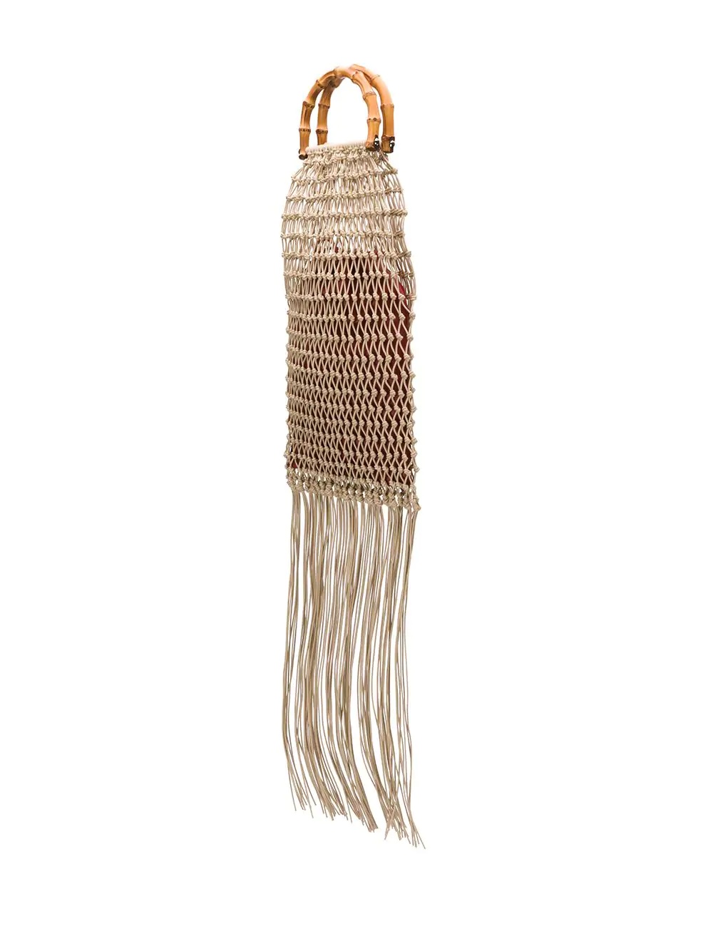 fringed braided tote - 3