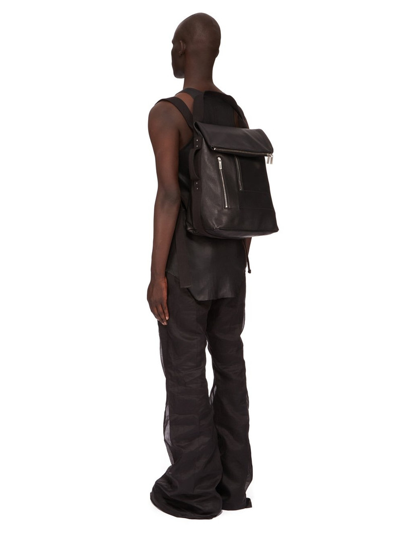 Cargo leather backpack 7