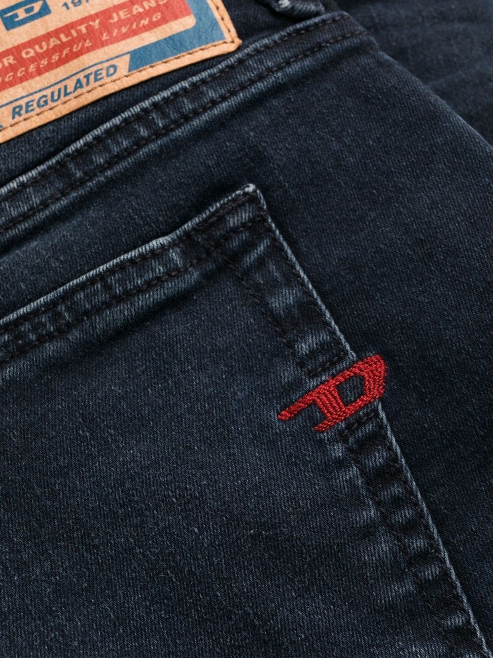 low-rise skinny jeans - 6