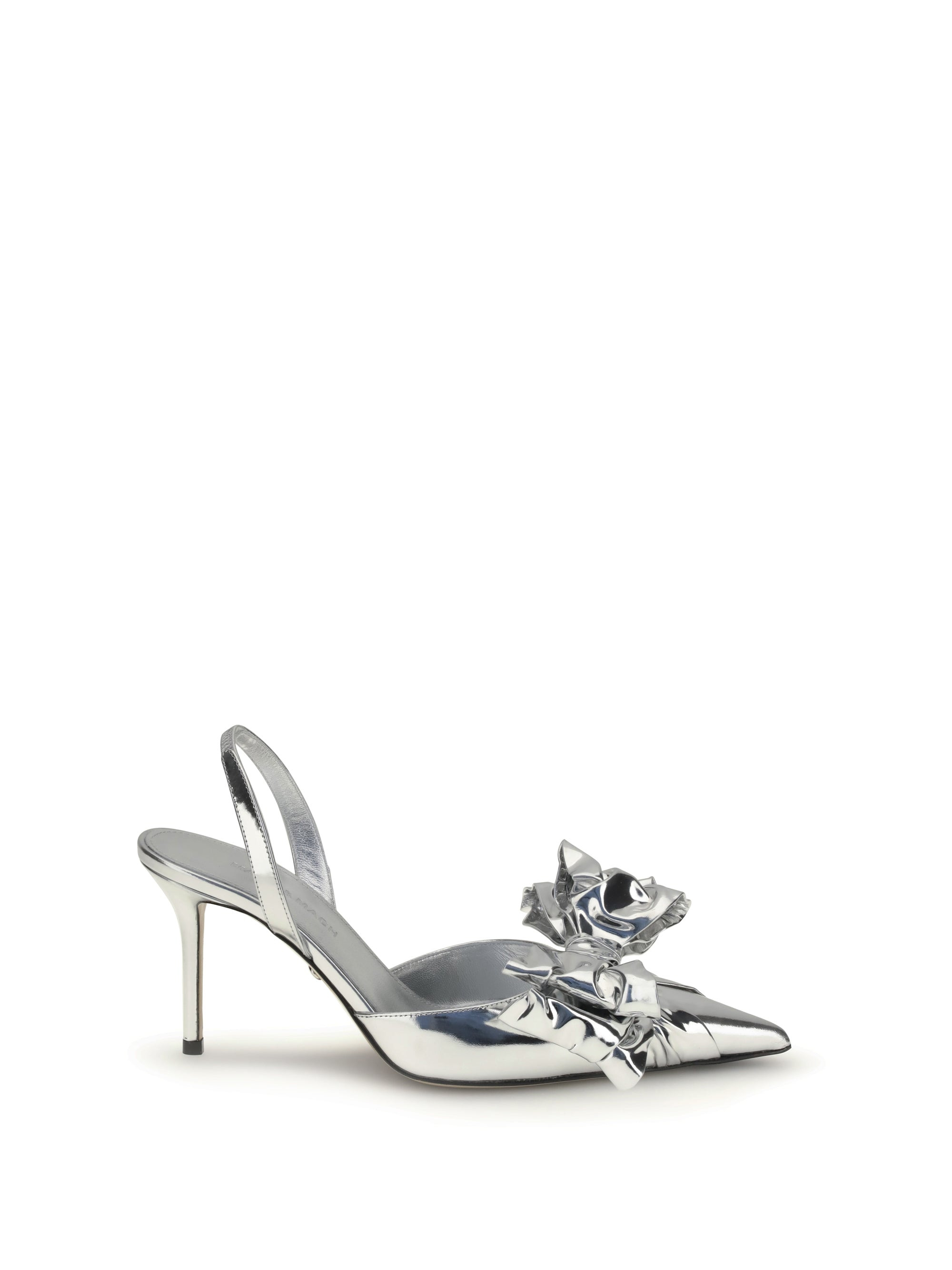 Mach & Mach Women ''Le Cadeau'' Wrapped Leather Slingbacks - 1