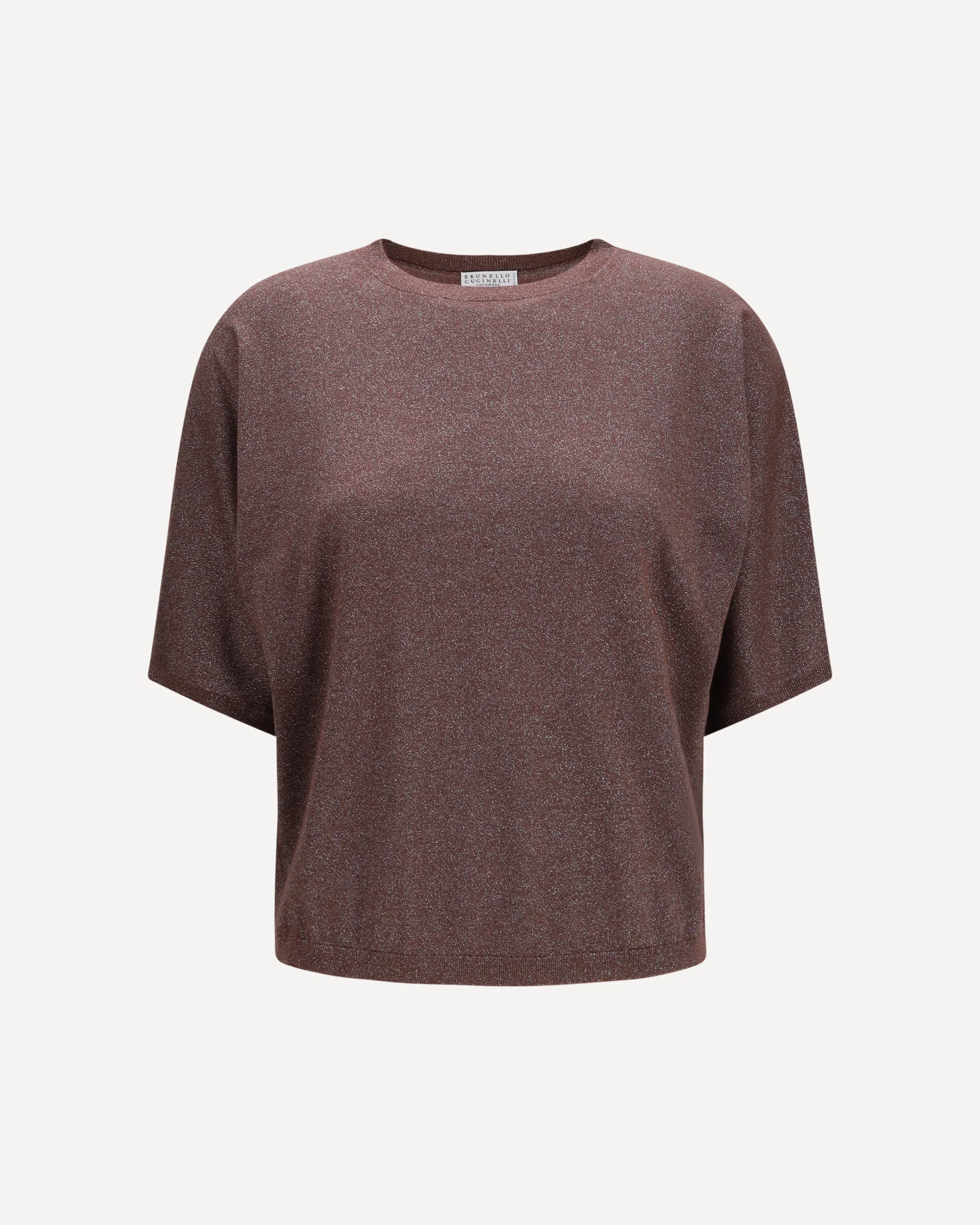 Short-sleeve cashmere and silk Sweater - 1