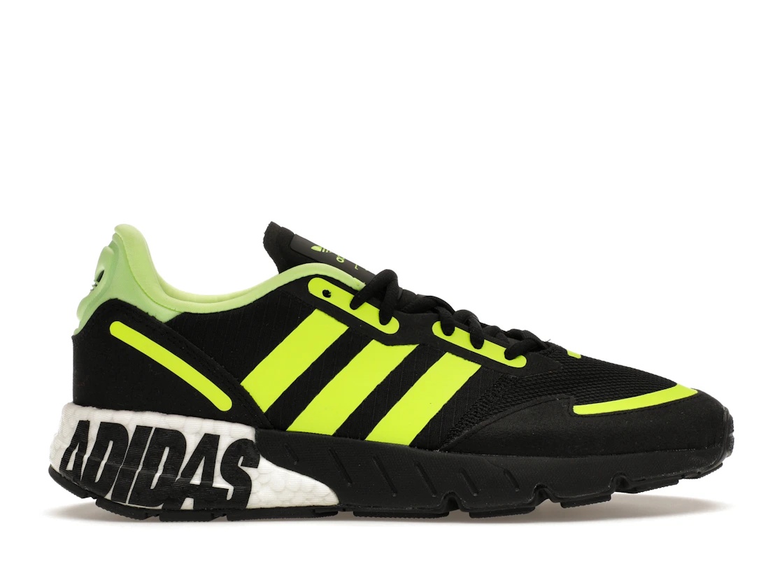 adidas ZX 1K Boost Black Solar Yellow - 1