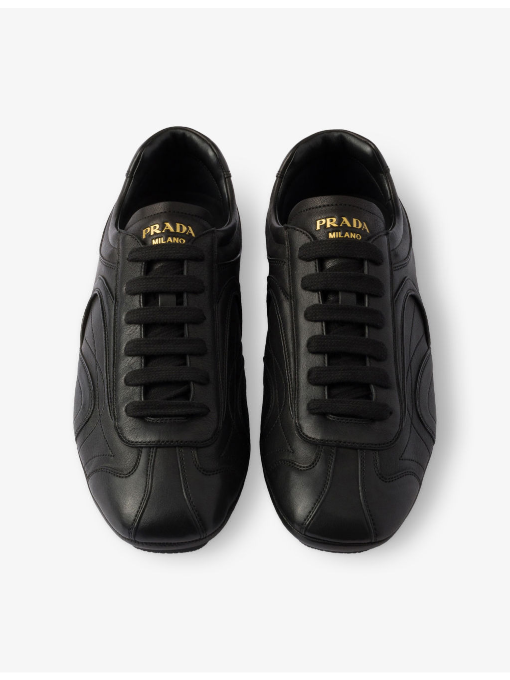 Montecarlo Re-Edition 2005 Antiqued Leather Low-Top Trainers - 3
