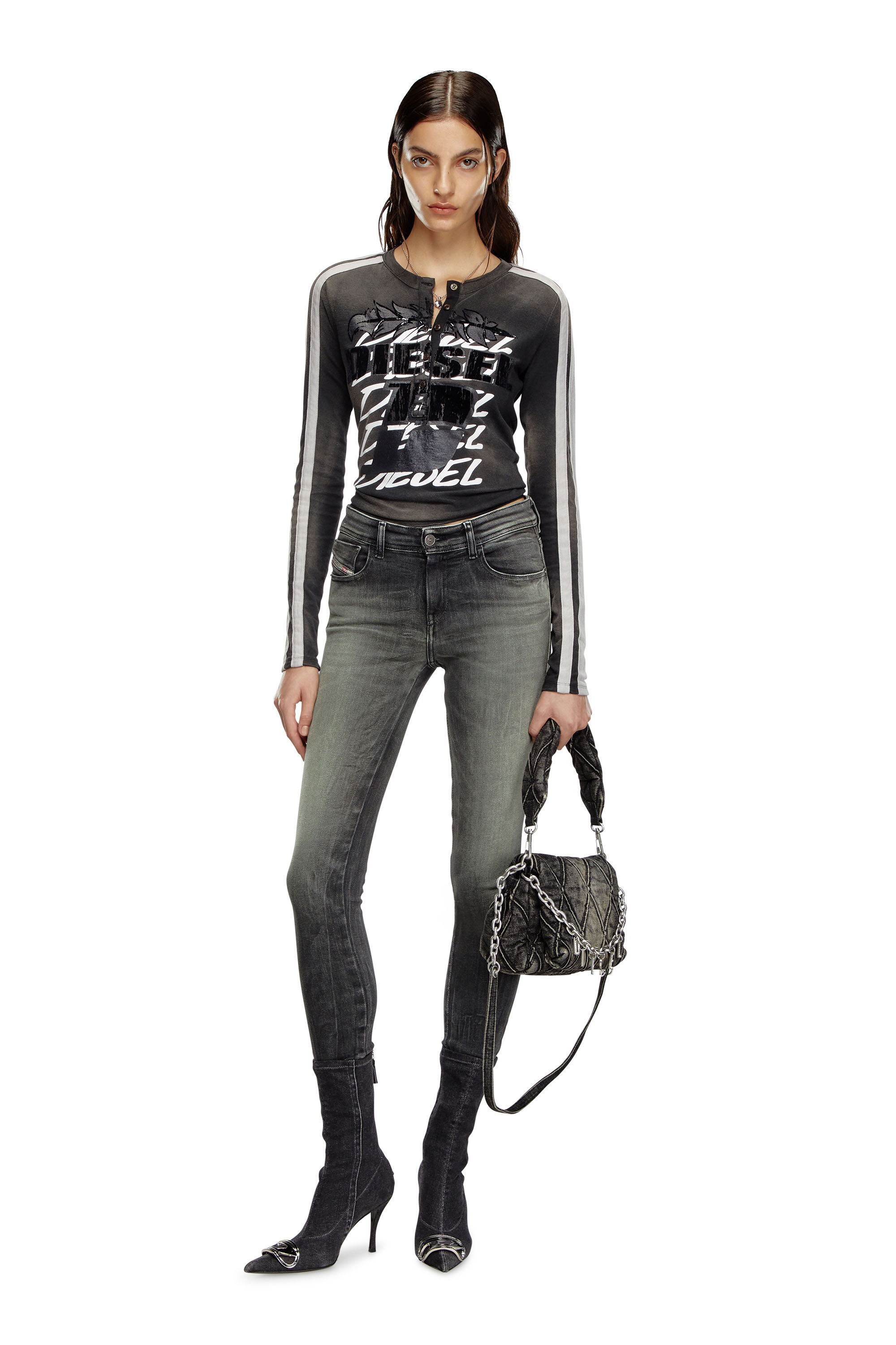 SUPER SKINNY JEANS 2017 SLANDY 09J08 - 2
