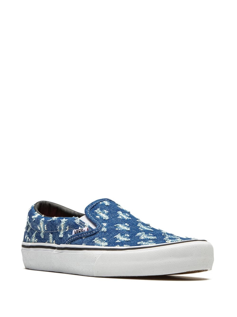 x Supreme Slip-On Pro "Blue Hole Punch Denim" sneakers - 2